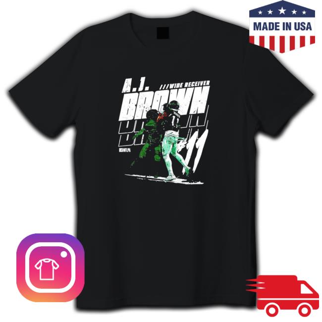 A.J. Wide Receiver Brown Philadelphia Football Sweatshirt A.J. Wide Receiver Brown Philadelphia Football Sweatshirt