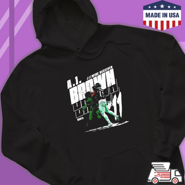 A.J. Wide Receiver Brown Philadelphia Football Sweatshirt A.J. Wide Receiver Brown Philadelphia Football Sweatshirt