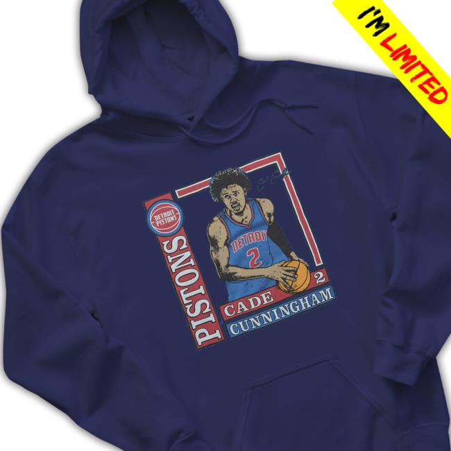 Cade Cunningham Detroit Pistons Homage Rookie Player Pack Tri-Blend T-Shirt Cade Cunningham Detroit Pistons Homage Rookie Player Pack Tri-Blend T-Shirt