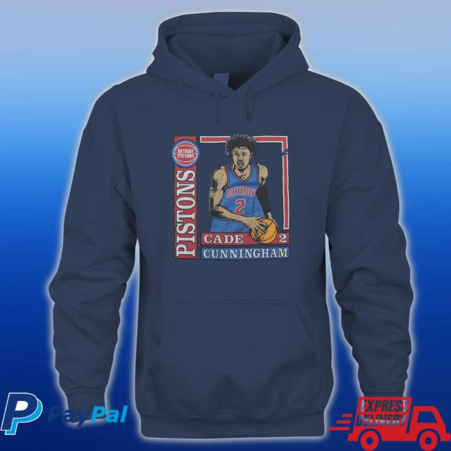 Cade Cunningham Detroit Pistons Homage Rookie Player Pack Tri-Blend T-Shirt Cade Cunningham Detroit Pistons Homage Rookie Player Pack Tri-Blend T-Shirt