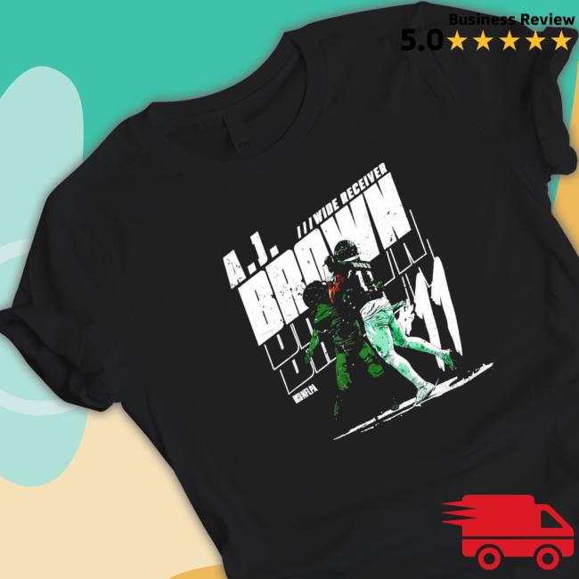 A.J. Wide Receiver Brown Philadelphia Football Sweatshirt A.J. Wide Receiver Brown Philadelphia Football Sweatshirt