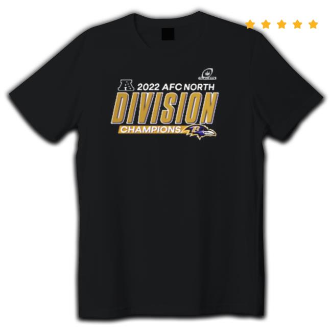 Baltimore ravens 2022 afc north division champions Shirts Baltimore ravens 2022 afc north division champions Shirts