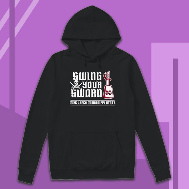 Official Mike Leach Swing Your Sword Tee Shirt Official Mike Leach Swing Your Sword Tee Shirt