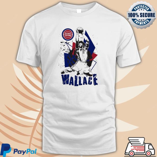 Ben Wallace Detroit Pistons Mitchell & Ness Suite Sensations Player Shirt Ben Wallace Detroit Pistons Mitchell & Ness Suite Sensations Player Shirt