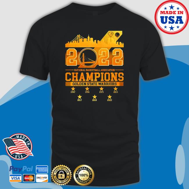 Official Golden State Warriors 2022 National Basketball Association Champions 1947-2022 T Shirt Official Golden State Warriors 2022 National Basketball Association Champions 1947-2022 T Shirt