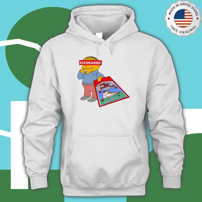 Kixnkarbs I shoes you happy Valentines Hooded Sweatshirt Kixnkarbs I shoes you happy Valentines Hooded Sweatshirt