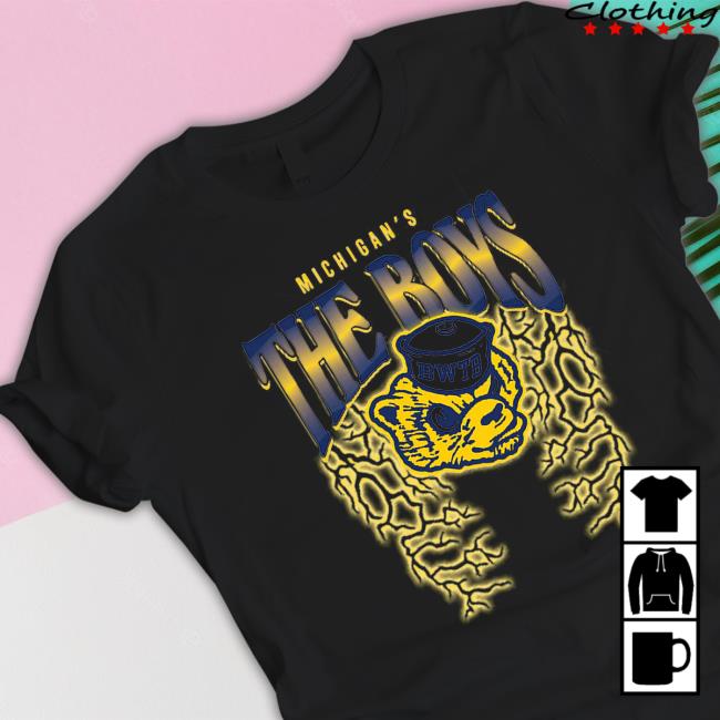 THE BOYS MIchigan LIGHTNING Tee Shirts