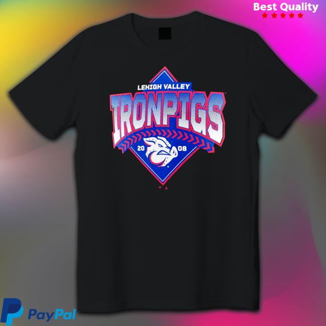 Lehigh Valley IronPigs logo Tee Lehigh Valley IronPigs logo Tee