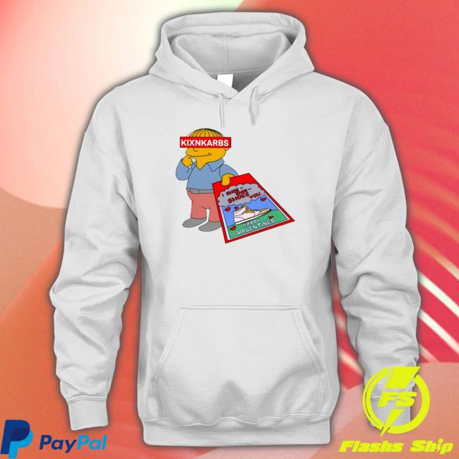 Kixnkarbs I shoes you happy Valentines Hooded Sweatshirt Kixnkarbs I shoes you happy Valentines Hooded Sweatshirt