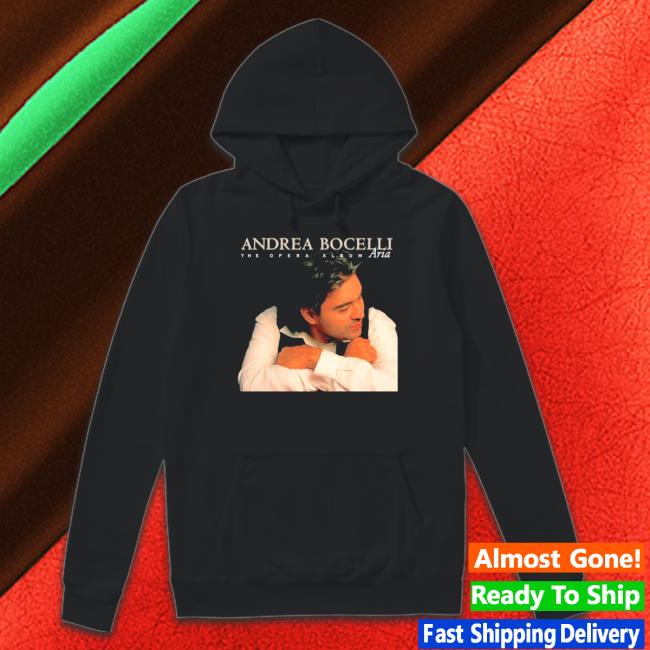 1998 Andrea Bocelli Vintage Aria The Opera Album Tour T Shirt 1998 Andrea Bocelli Vintage Aria The Opera Album Tour T Shirt