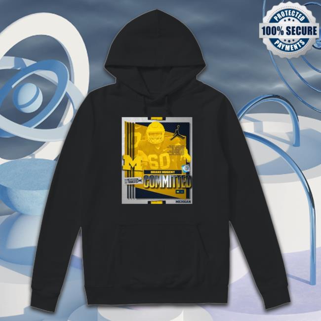 Official Committed To Michigan Drake Nugent Shirt 2022 Official Committed To Michigan Drake Nugent Shirt 2022