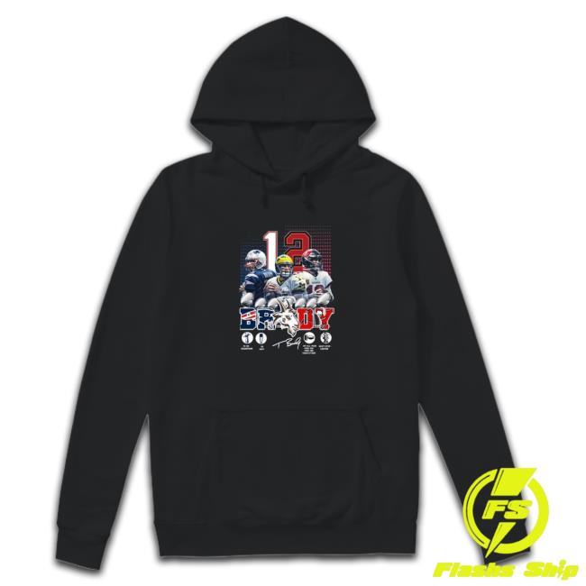New England Patriots vs Tampa Bay Buccaneers Tom Brady 12 2022 signature T-Shirt New England Patriots vs Tampa Bay Buccaneers Tom Brady 12 2022 signature T-Shirt