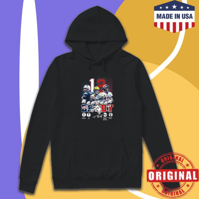 New England Patriots vs Tampa Bay Buccaneers Tom Brady 12 2022 signature T-Shirt New England Patriots vs Tampa Bay Buccaneers Tom Brady 12 2022 signature T-Shirt