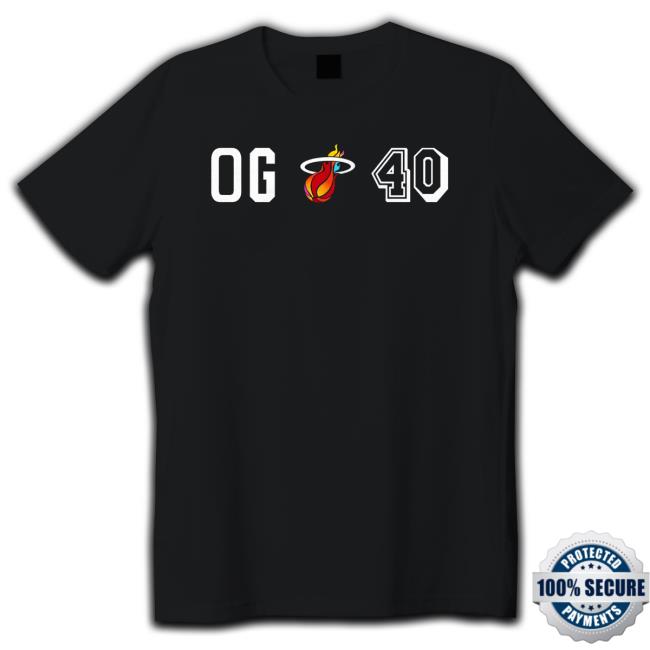 Official Miami Heat OG 40 T-Shirt