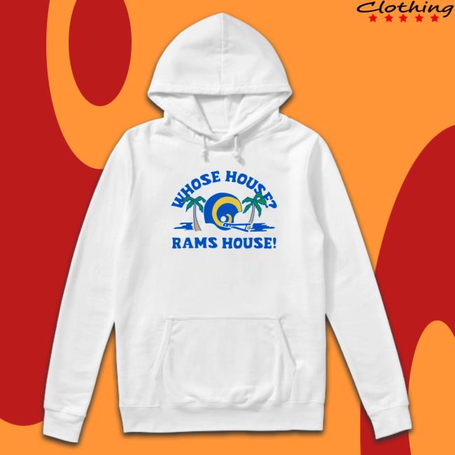 Official Homage Los Angeles Rams Whose House Long Sleeve Tee Official Homage Los Angeles Rams Whose House Long Sleeve Tee