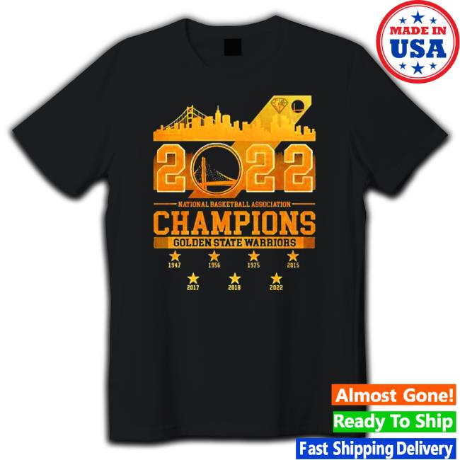 Official Golden State Warriors 2022 National Basketball Association Champions 1947-2022 Tee Shirt Official Golden State Warriors 2022 National Basketball Association Champions 1947-2022 Tee Shirt