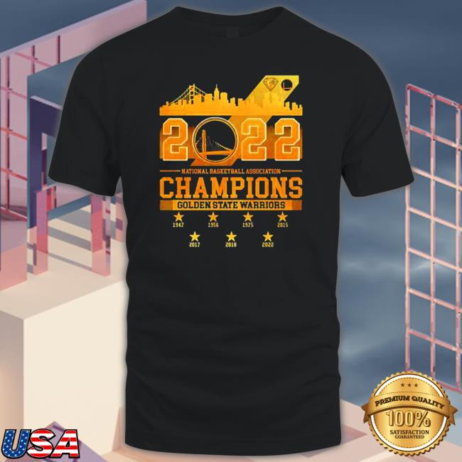 Official Golden State Warriors 2022 National Basketball Association Champions 1947-2022 Tee Shirt Official Golden State Warriors 2022 National Basketball Association Champions 1947-2022 Tee Shirt