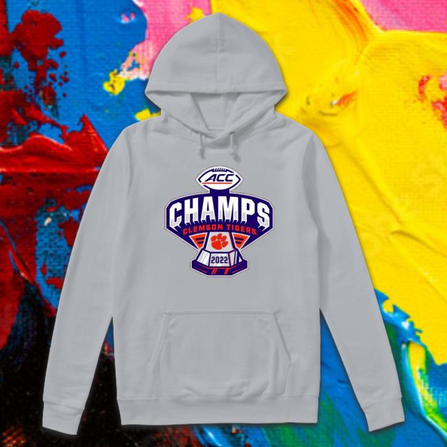 Clemson Tigers 2022 Acc Football Conference Champions Locker Room Premium T-Shirt Clemson Tigers 2022 Acc Football Conference Champions Locker Room Premium T-Shirt