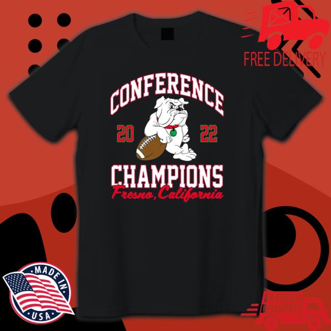 2022 Fresno California State Conference Champions Barstool Sports Tee 2022 Fresno California State Conference Champions Barstool Sports Tee