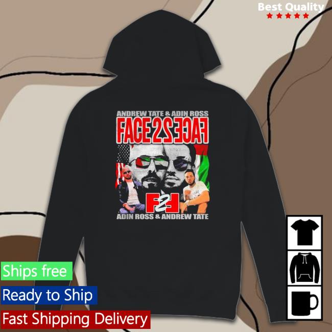 Top adin Ross x Andrew Tate Face 2 Face T-Shirt Top adin Ross x Andrew Tate Face 2 Face T-Shirt