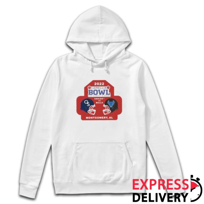 2022 Camellia Bowl Montgomery Alabama Eagles Vs Bulls Tee Shirt 2022 Camellia Bowl Montgomery Alabama Eagles Vs Bulls Tee Shirt