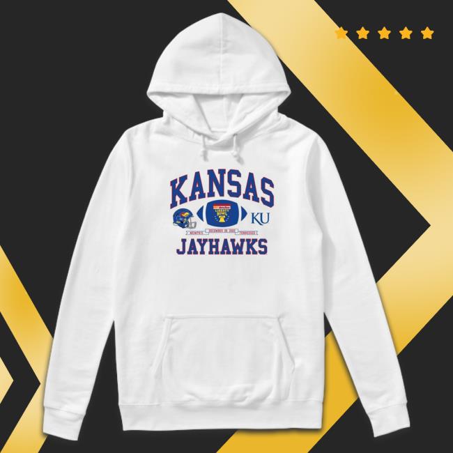 Official Kansas Jayhawks 2022 Bowl helmet Long Sleeve Tee Official Kansas Jayhawks 2022 Bowl helmet Long Sleeve Tee