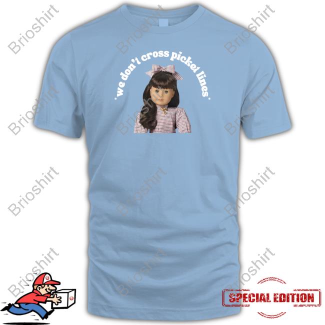 General Caronobi Merch We Don't Cross Picket Lines Crewneck Sweatshirt General Caronobi Merch We Don't Cross Picket Lines Crewneck Sweatshirt