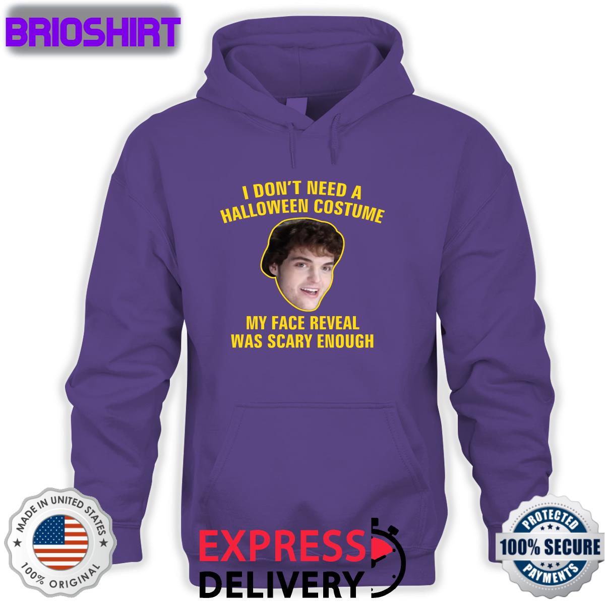 Dream I Don't Need A Halloween Costume My Face Reveal Was Scary Enough Kids Shirt Happy Halloween Dream I Don't Need A Halloween Costume My Face Reveal Was Scary Enough Kids Shirt Happy Halloween