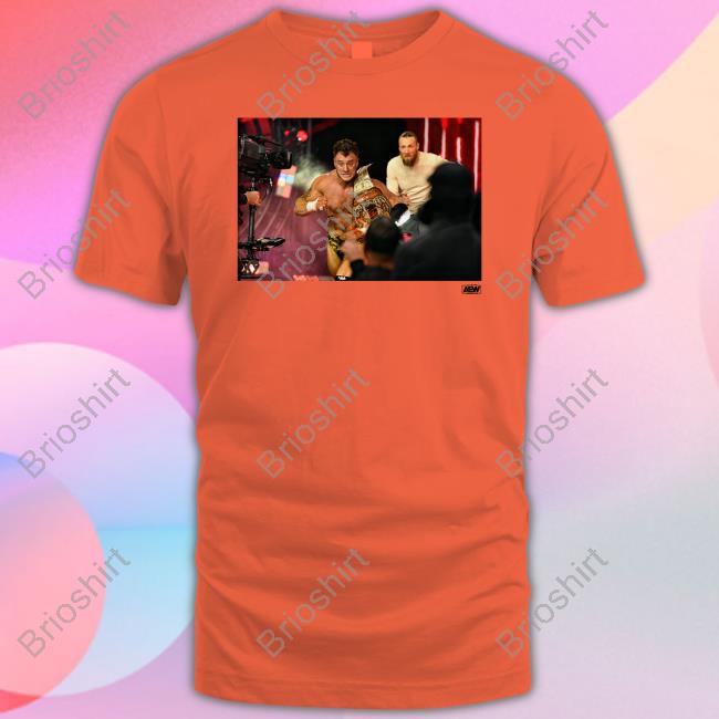 MJF Vs Bryan Danielson Running Scared Hoodie MJF Vs Bryan Danielson Running Scared Hoodie