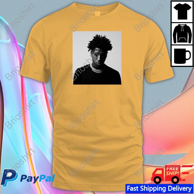 Official Youngboy Cool Photo Tee Shirt Official Youngboy Cool Photo Tee Shirt