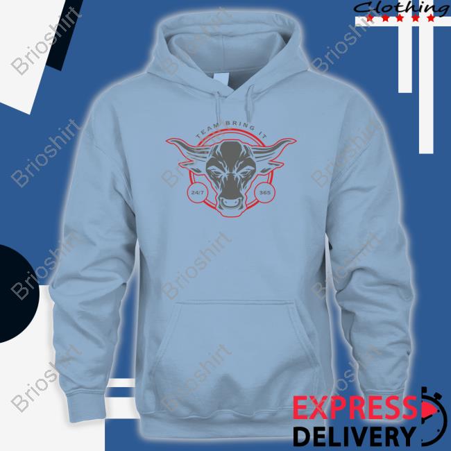 Wwe The Rock Team Bring It Bull T Shirt Wwe The Rock Team Bring It Bull T Shirt