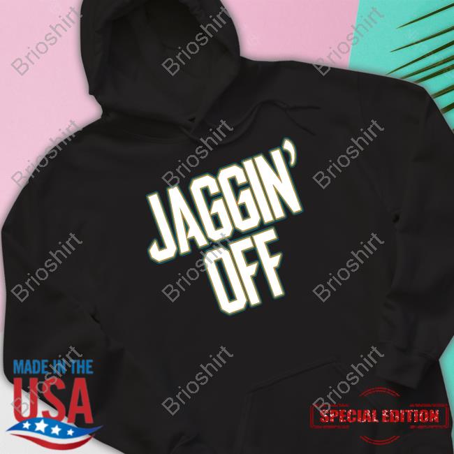 Barstool Sports Pardon My Take Merchandise Jaggin' Off Hooded Sweatshirt Barstool Sports Pardon My Take Merchandise Jaggin' Off Hooded Sweatshirt