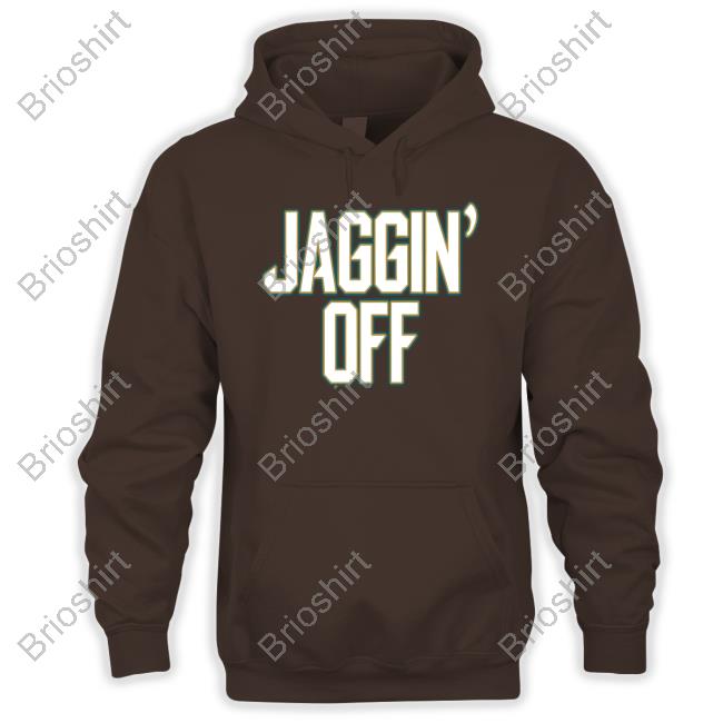 Barstool Sports Pardon My Take Merchandise Jaggin' Off Hooded Sweatshirt Barstool Sports Pardon My Take Merchandise Jaggin' Off Hooded Sweatshirt