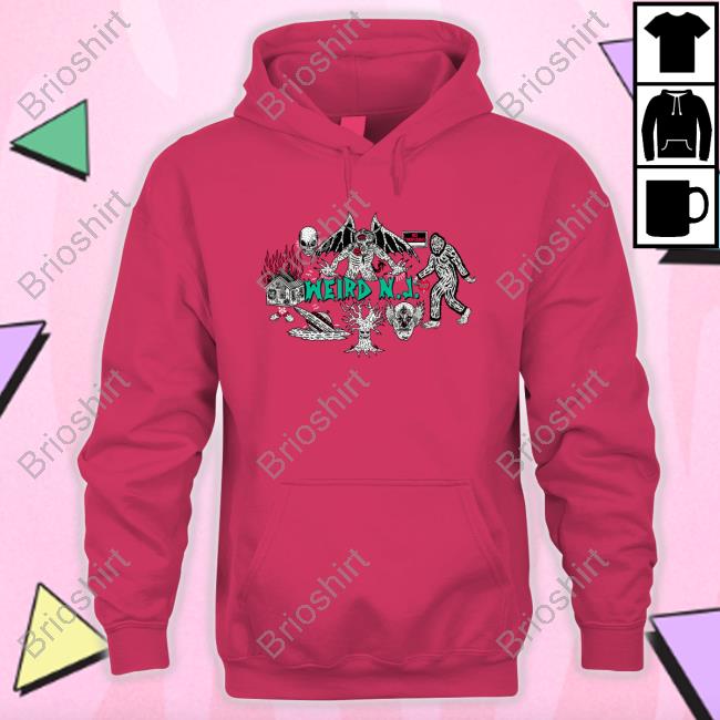 Official Weird NJ Pullover Hoodie Official Weird NJ Pullover Hoodie