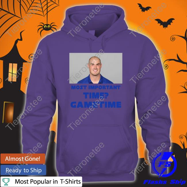 Most Important Time Gametime Hoodie Most Important Time Gametime Hoodie