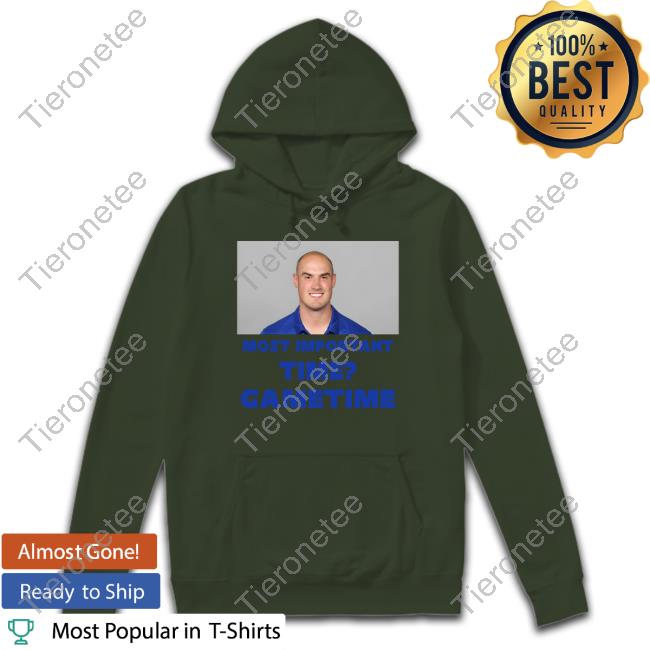 Most Important Time Gametime Hoodie Most Important Time Gametime Hoodie