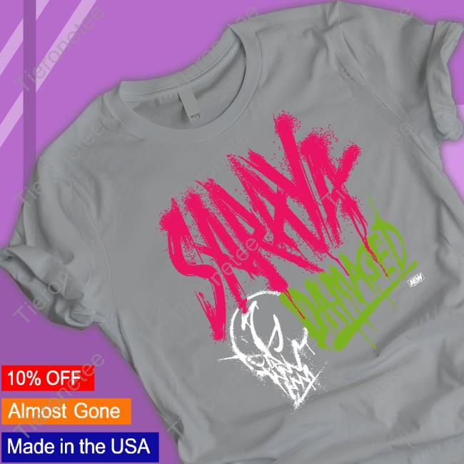 Saraya Damaged Tee Shirt Saraya Damaged Tee Shirt