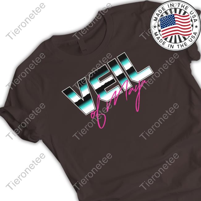 Veil Of Maya Merch 80'S Black Hoodie Veilofmayaband Veil Of Maya Merch 80'S Black Hoodie Veilofmayaband