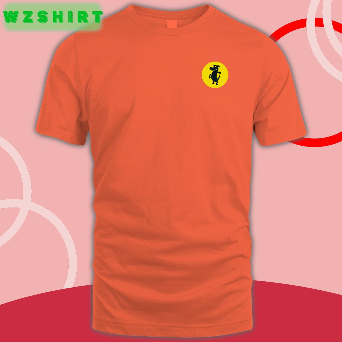 Dancing With The Black Dog Hooded Sweatshirt Wzshirt