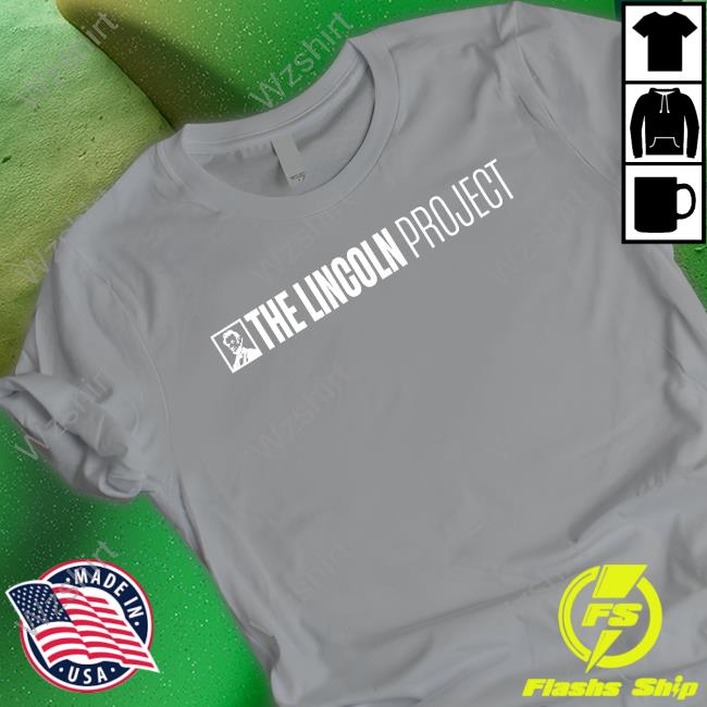 Official Lincoln Project Logo Long Sleeve Tee Shirt Official Lincoln Project Logo Long Sleeve Tee Shirt