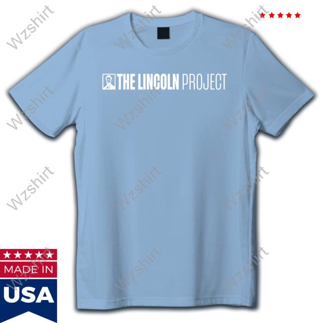 Official Lincoln Project Logo Long Sleeve Tee Shirt Official Lincoln Project Logo Long Sleeve Tee Shirt