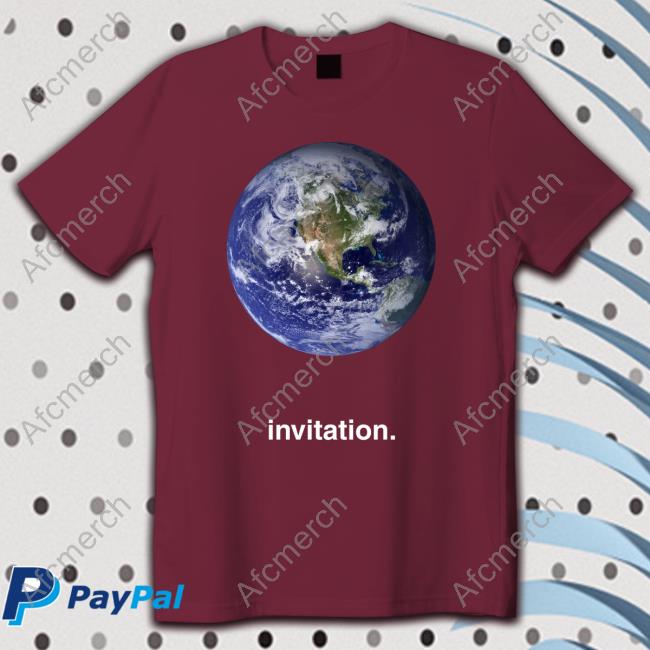 Official The Earth Invitation Tee Sebastian Vettel Official The Earth Invitation Tee Sebastian Vettel