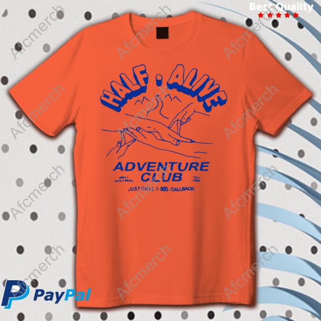 Official Half Alive Merch Adventure Club Hoodie