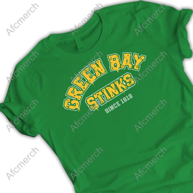 Official Green Bay Stinks Since 1919 Shirt Official Green Bay Stinks Since 1919 Shirt