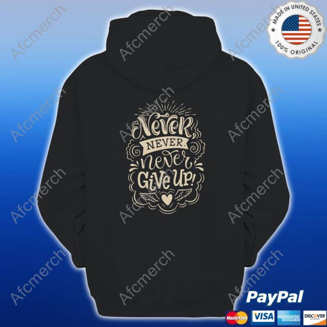 Hijau Army Kaos Shania Gracia Harlan Never Give Up T-Shirt Hijau Army Kaos Shania Gracia Harlan Never Give Up T-Shirt