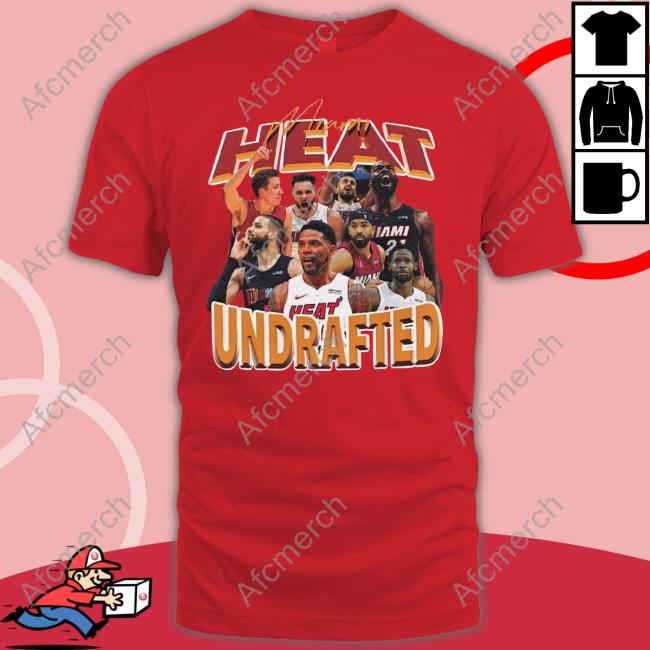 Max Strus Wearing Miami Heat Undrafted Shirt Max Strus Wearing Miami Heat Undrafted Shirt
