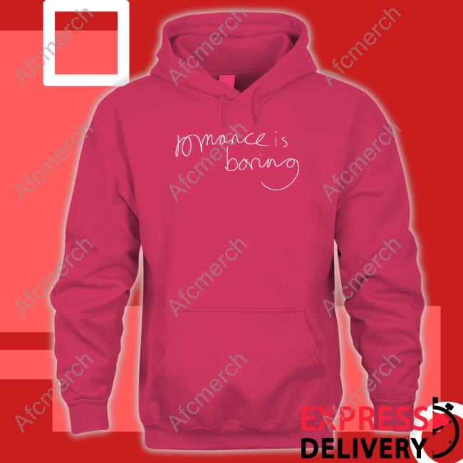 Official Romance Is Boring T Shirt Official Romance Is Boring T Shirt