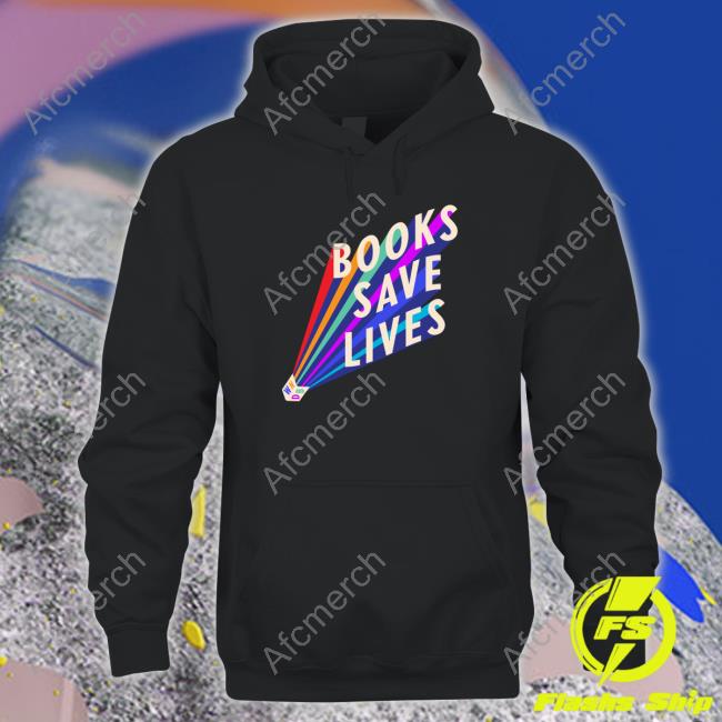 Official Books Save Lives T Shirt Official Books Save Lives T Shirt