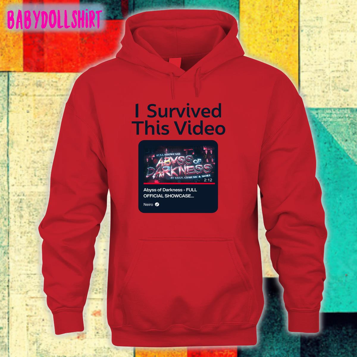 Neiro Youtube I Survived This Video Abyss Of Darkness Full Official Showcase Shirt Neiro Youtube I Survived This Video Abyss Of Darkness Full Official Showcase Shirt