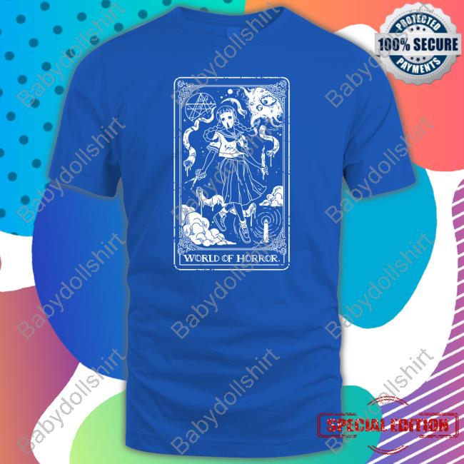 World Of Horror Ominous Tarot Hoodie World Of Horror Ominous Tarot Hoodie